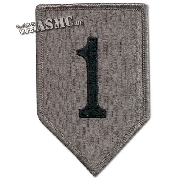 Distintivo in tessuto US 1. Divisione Fanteria ACU