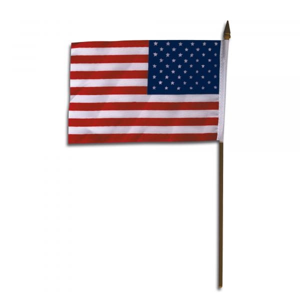 Mini bandiera con stecca USA