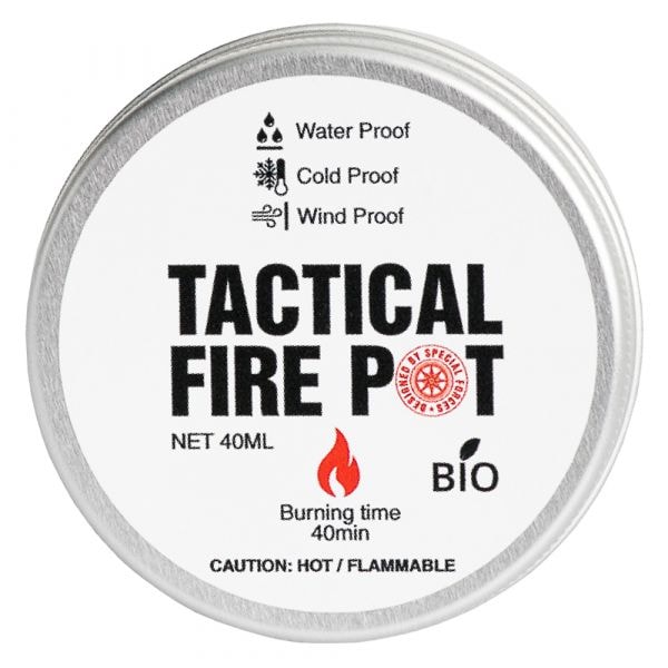 Tactical Foodpack gel accendifuocoFire Pot 40 ml