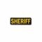 Patch in PVC MilSpecMonkey Sheriff 6x2 oro