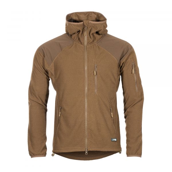 Giacca in pile AB Hoodie Delta coyote