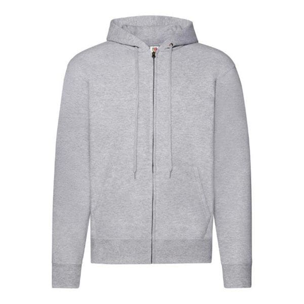Giacca con cappuccio Fruit of the Loom Classic Hooded melangiato