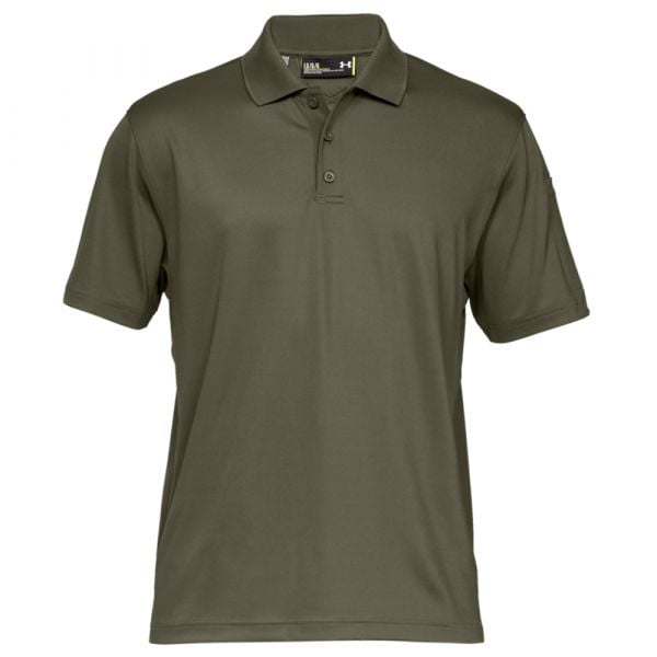 T-Shirt a polo Under Armour Tactical Performance OD green
