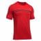 T-Shirt da uomo Threadborne Cross Chest rosso-nero