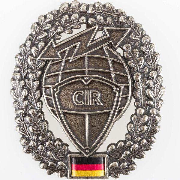 Distintivo da berretto BW Cyber e sala informazioni CIR