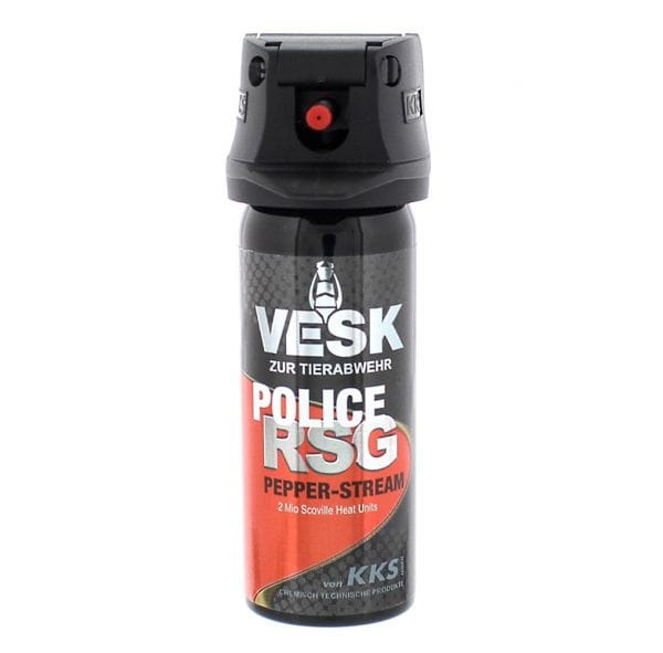 Spray al peperoncino Vesk RSG Police getto ampio 50 ml