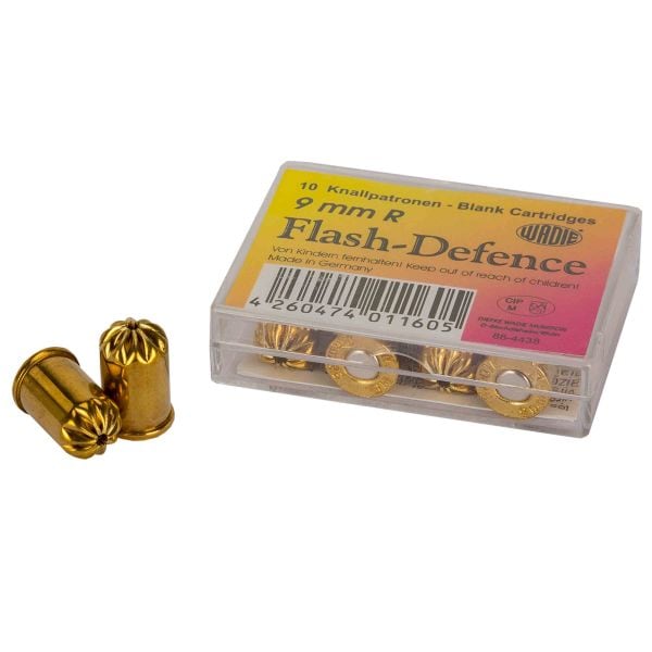 Cartucce da revolver Wadie Flash Defence 9 mm 10 pezzi