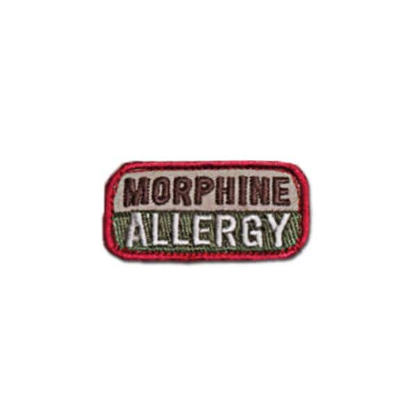 Patch MilSpecMonkey Morphine Allergy arid