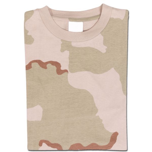 T-Shirt in cotone girocollo desert 3-colori