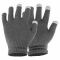 Touchscreen Herren-Handschuhe grau