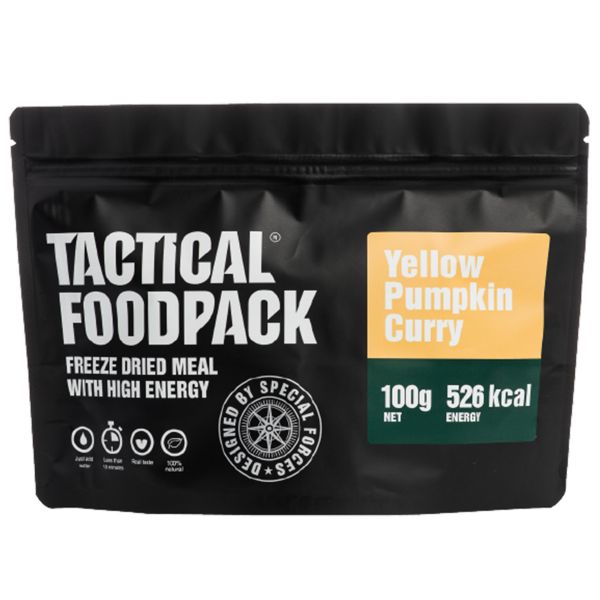 Cibo da outdoor Tactical Foodpack zucca gialla al curry