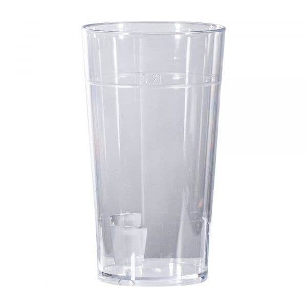 Bicchiere in policarbonato 200 ml
