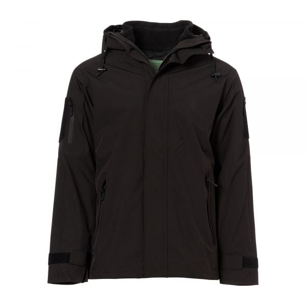 Impermeabile Mil-Tec con giacca in pile Gen. II colore nero