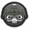 Patch 3D PVC TacOpsGear Tacticons Nr.37 Skull Smiley Emoji