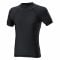 T-Shirt da uomo, Lycra+mesh, Defcon 5, nera