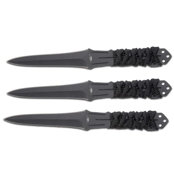 Set coltelli da lancio UZI Triple Combo