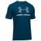 T-Shirt da uomo, Sportstyle Logo, UA, blu navy