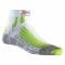Calze Run Speed Two, X-Socks, bianco/verde