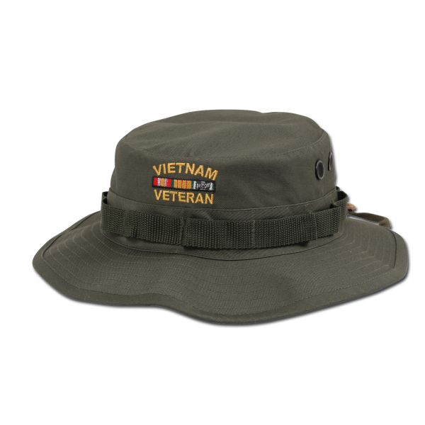 Cappello Boonie Rothco Vietnam Veterano oliva