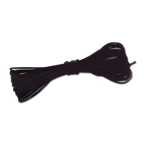 Corda elastica 2 mm nero 10 m
