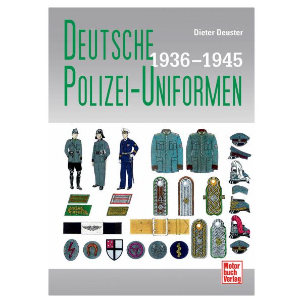 Libro Deutsche Polizei-Uniformen: 1936-1945