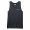 Under Armour Tank-Top Cotone Charged top grigio antracite