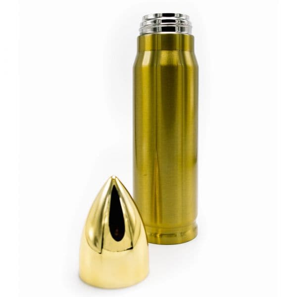 Thermoflasche Bullet goldfarben