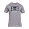 T-Shirt Boxed Sportstyle Under Armour colore grigio