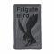 3D-Patch Frigate Bird grau/schwarz
