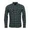 Camicia Vintage Industries Harley Shirt green check