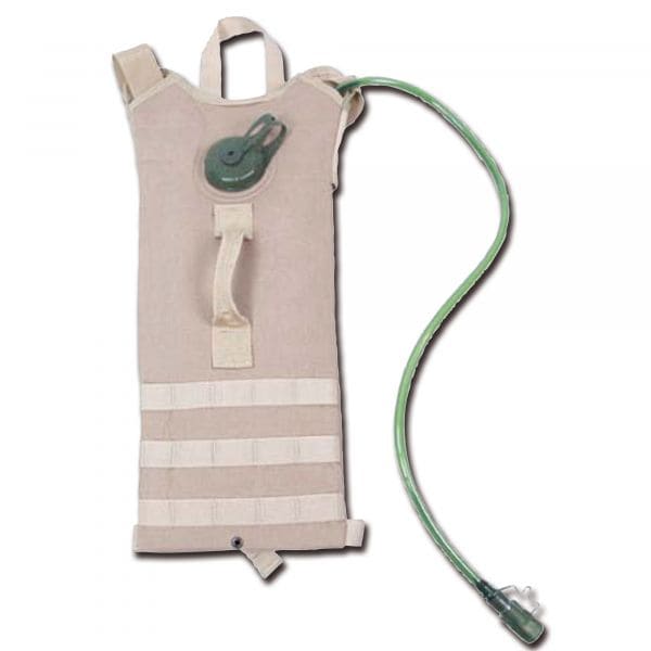 US hydration carrier 2.5 L tan