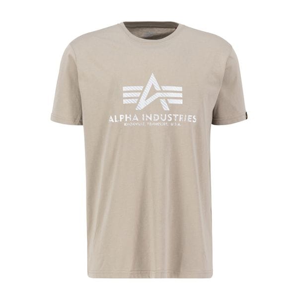 Alpha Industries T-Shirt Basic Carbon vintage sand