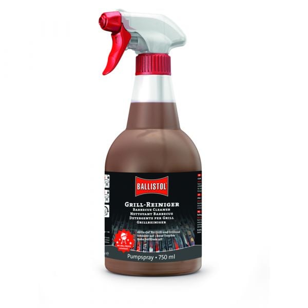 Soluzione pulente spray per griglia marca Ballistol 750 ml