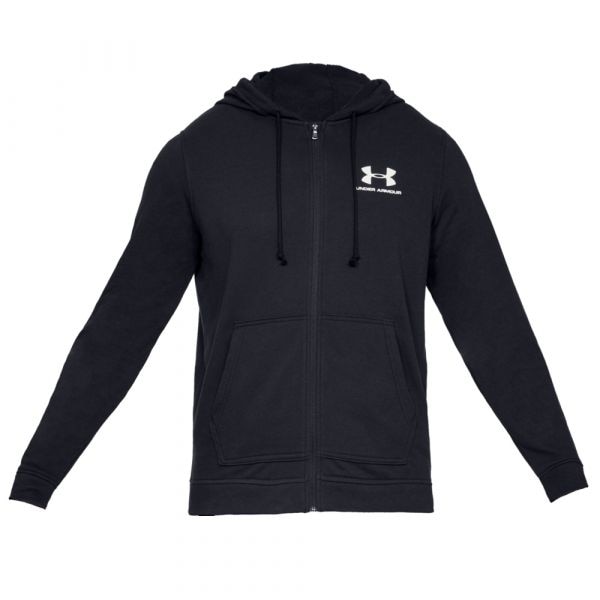 Giacca sportiva Terry Full zip Under Armour nera
