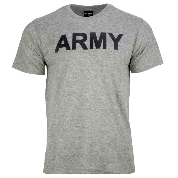 T-Shirt Army marca MFH grigia