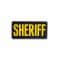 Patch MilSpecMonkey Sheriff 6x3 PVC oro