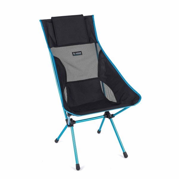 Sedia da campeggio marca Helinox Sunset Chair nero blu