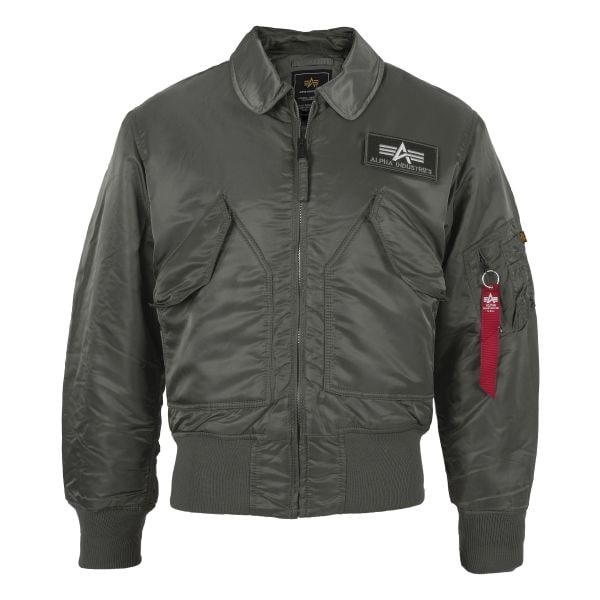 Giacca volo Alpha Industries CWU repl.grigia