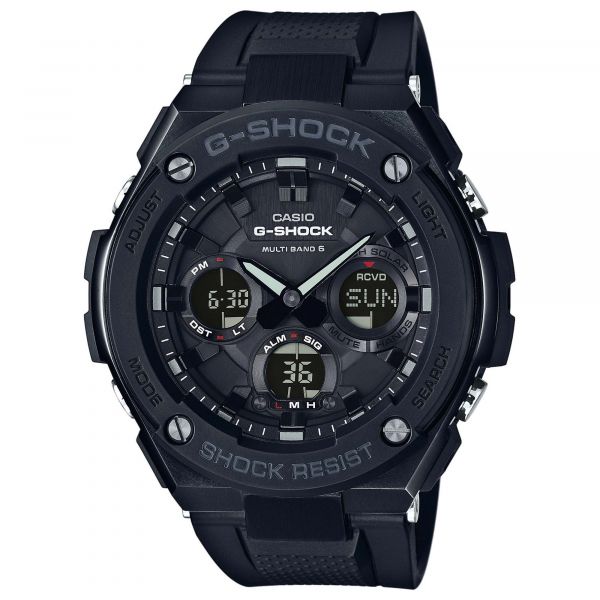 Orologio Casio Uhr G-Shock G-Steel GST-W100G-1BER nero
