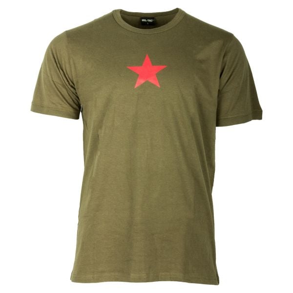 T-Shirt Red Star oliva