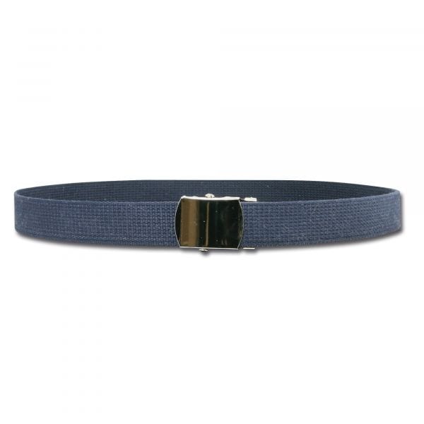 Cintura con fibbia regolabile colore blu navy