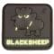 3D-Patch Black Sheep fotoluminescente piccolo
