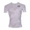 Maglia Under Armour HG Isochill Comp Print SS bianca