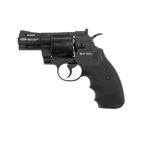 Revolver Gletcher CLT B25 Co2 4.5 mm SBB colore nero