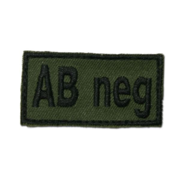 Bloodpatch AB neg olivegreen