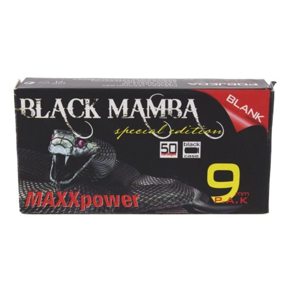 Cartucce a salve Black Mamba MaxxPower cal. 9 mm