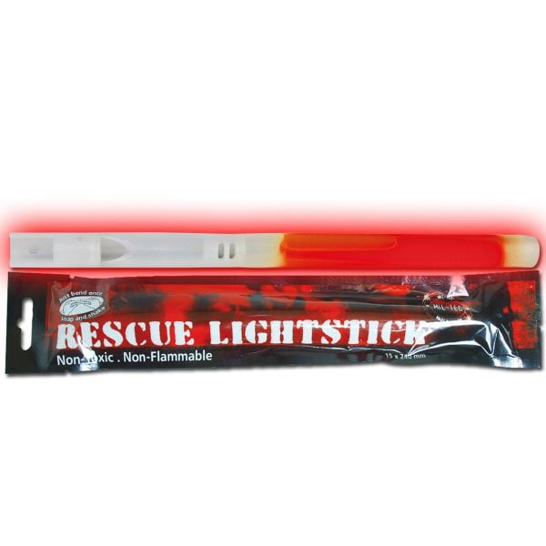 Lightstick Mil-Tec Rescue red