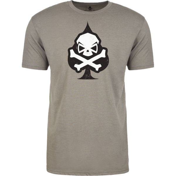 T-Shirt Ace of Spades marca Pipe Hitters Union grigio