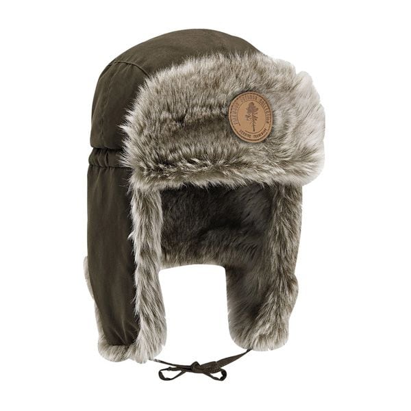 Pinewood Winterkappe Murmansk Hat suede brown