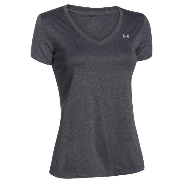 T-shirt da donna Fitness Tech, UA, grigio